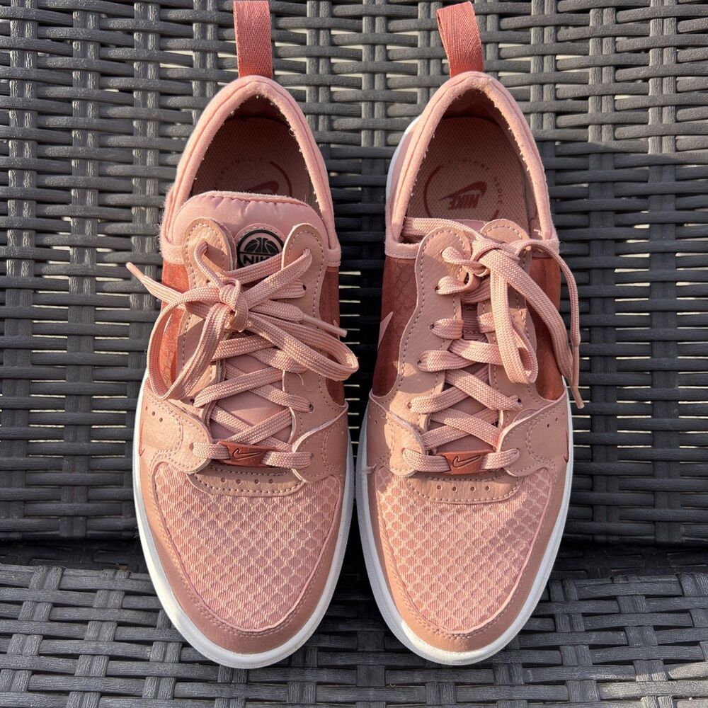 NIKE COURT VISION ALTA PLATFORM SNEAKERS Women's 9 Canyon Rust - Picture 2 of 9